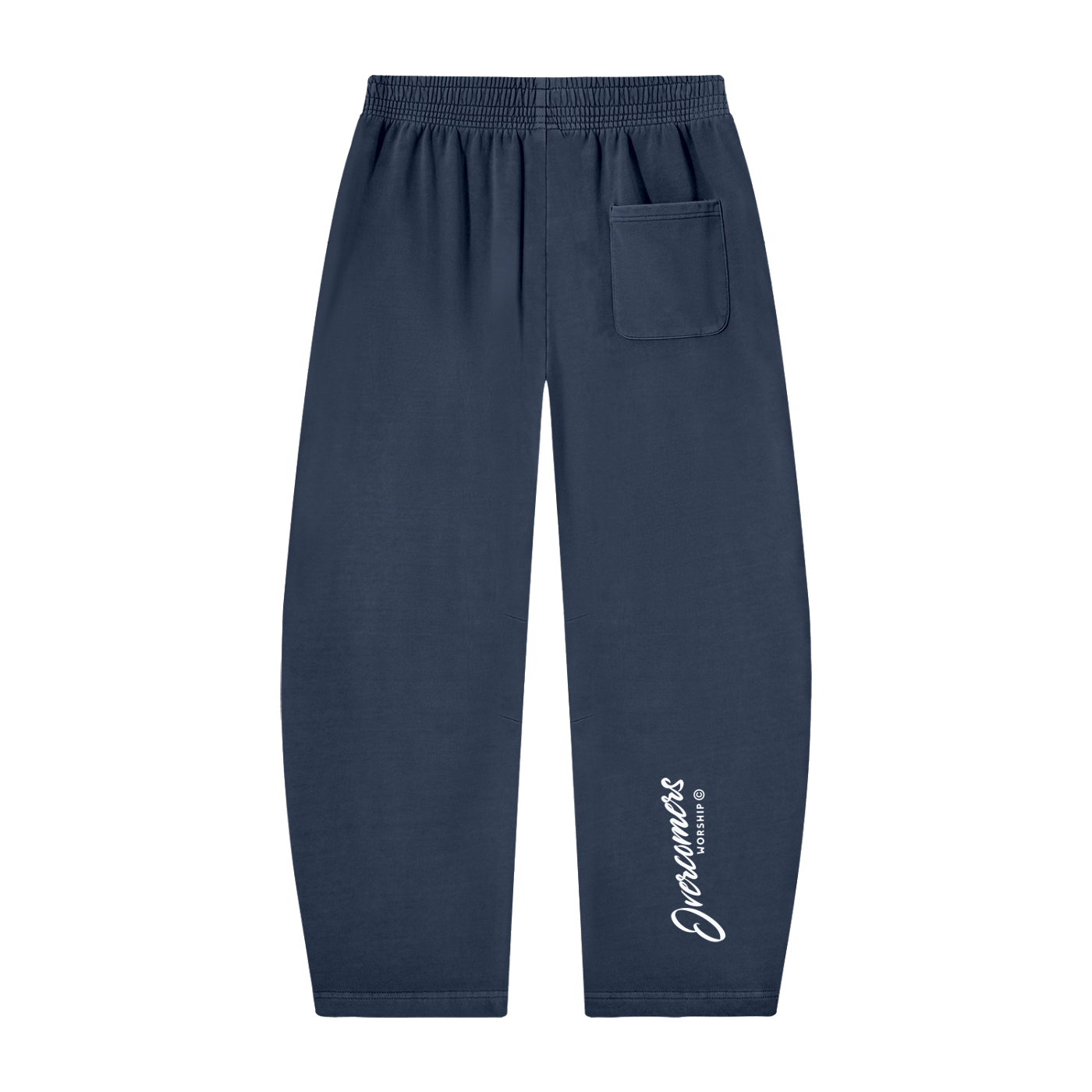 Overcomers Worship Vintage Washed Barrel Leg Sweatpants