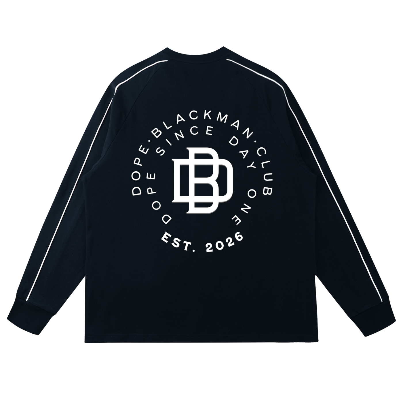 Contrast Panel Raglan Sweatshirt(DBC Edition)