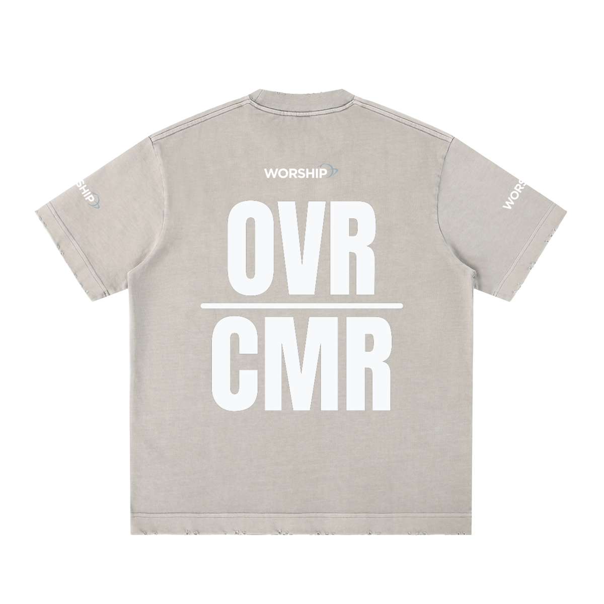Heavyweight Vintage Washed Frayed T-Shirt