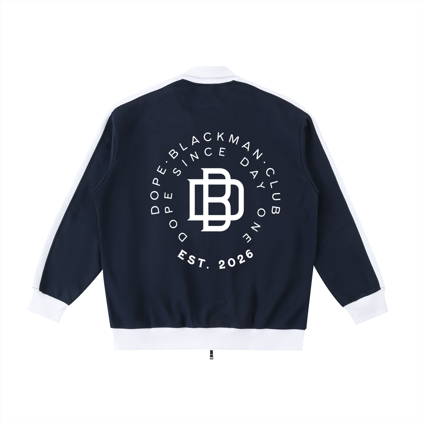 Dope Blackman Club Contrast Trim Stand Collar Jacket