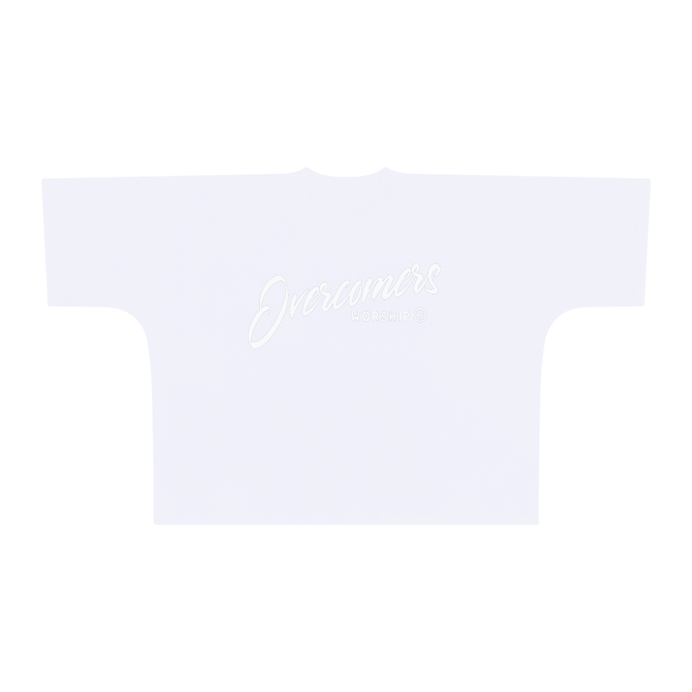 Overcomers Worship Oversized Boxy Tee