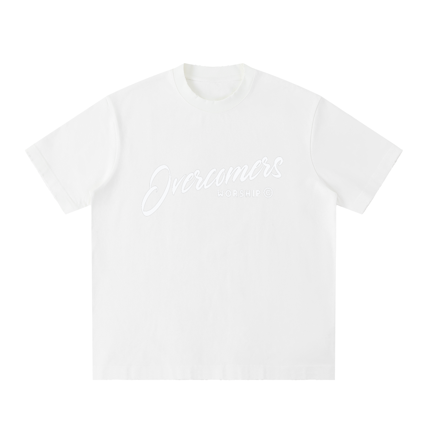 Overcomers Worship Team Tee – Heavyweight Frayed Edition