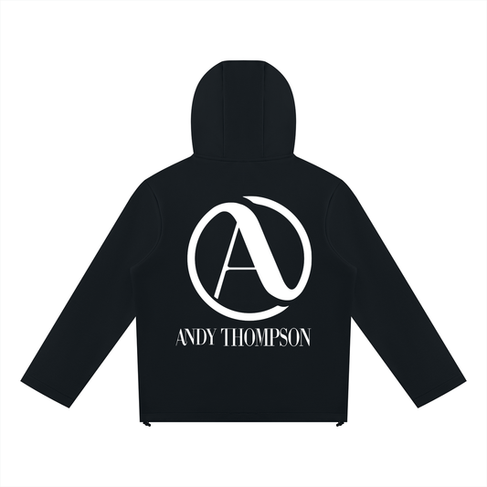 Unisex Paneled Full Zip Hoodie