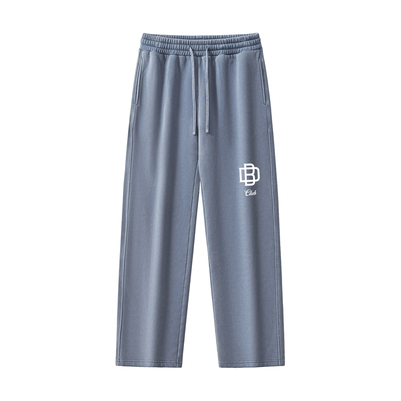 Frayed Enzyme Washed Fleece Sweatpants
