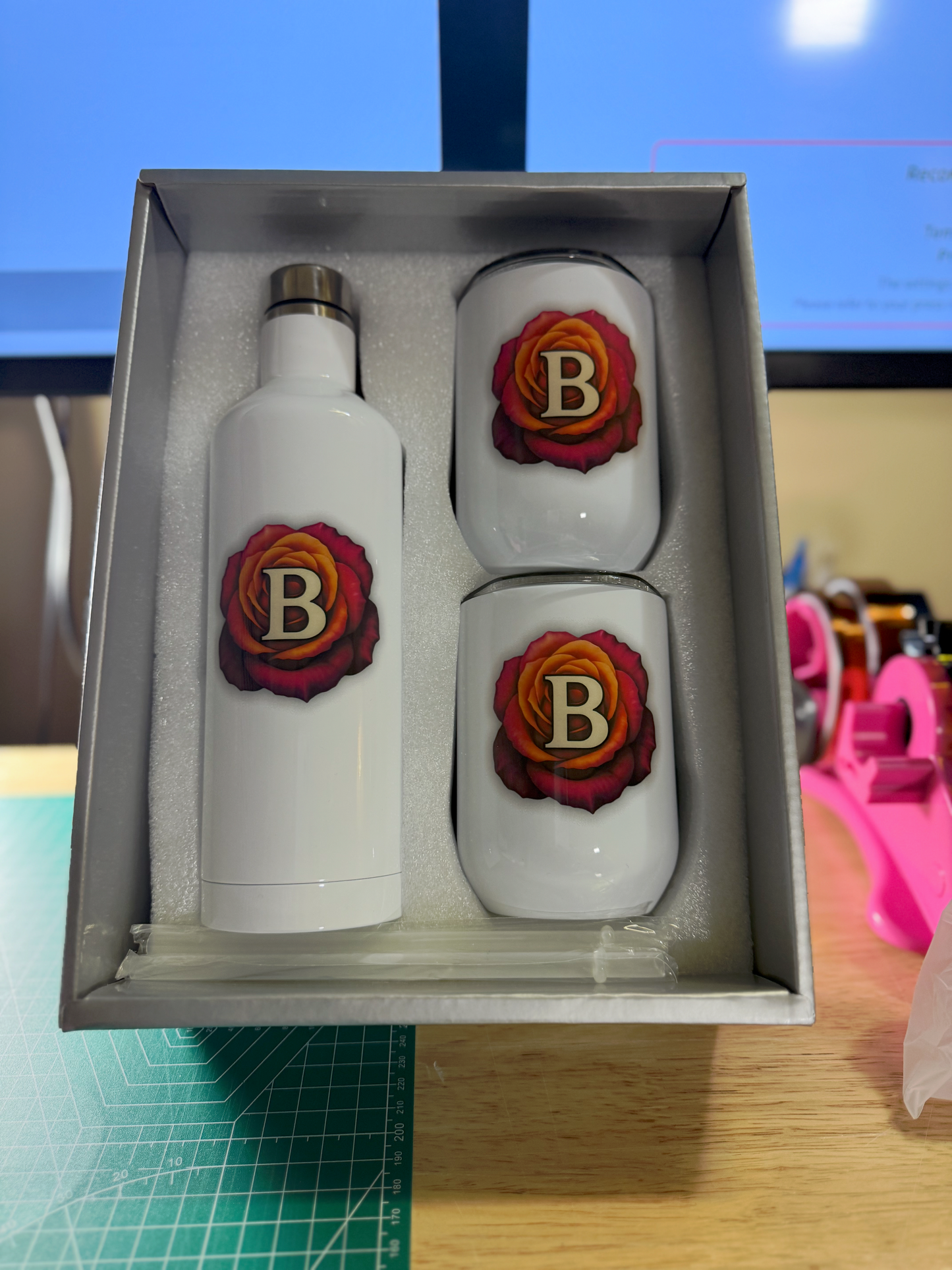3 Piece Wine Tumbler Set