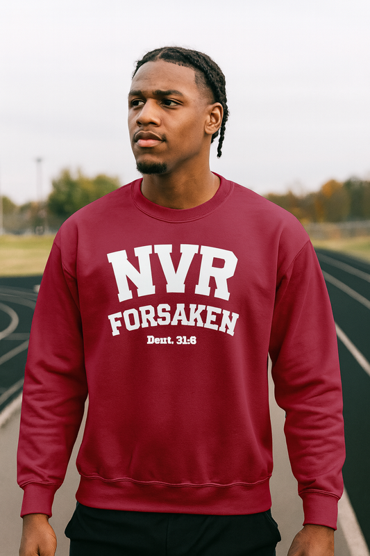 LOGOS Designs NVR FORSAKEN Sweatshirt