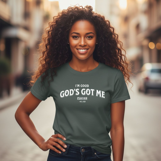 LOGOS Designs "God's Got Me" T-Shirt