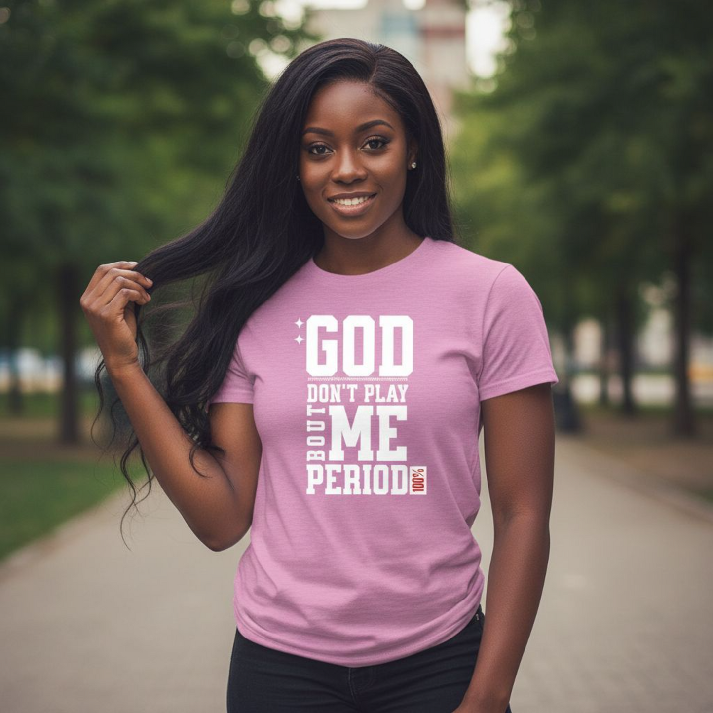 LOGOS Designs "God Don't Play Bout Me" T-Shirt
