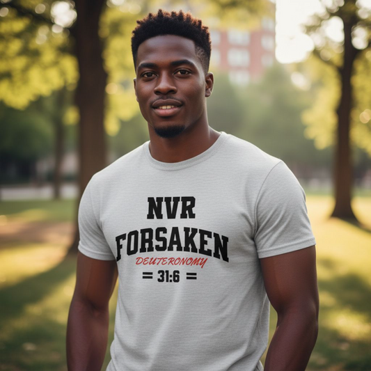 LOGOS Designs "NVR FORSAKEN" T-Shirt (New Edition)