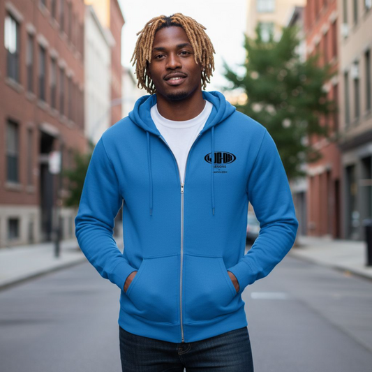 LOGOS Designs Zip-Up Hoodie