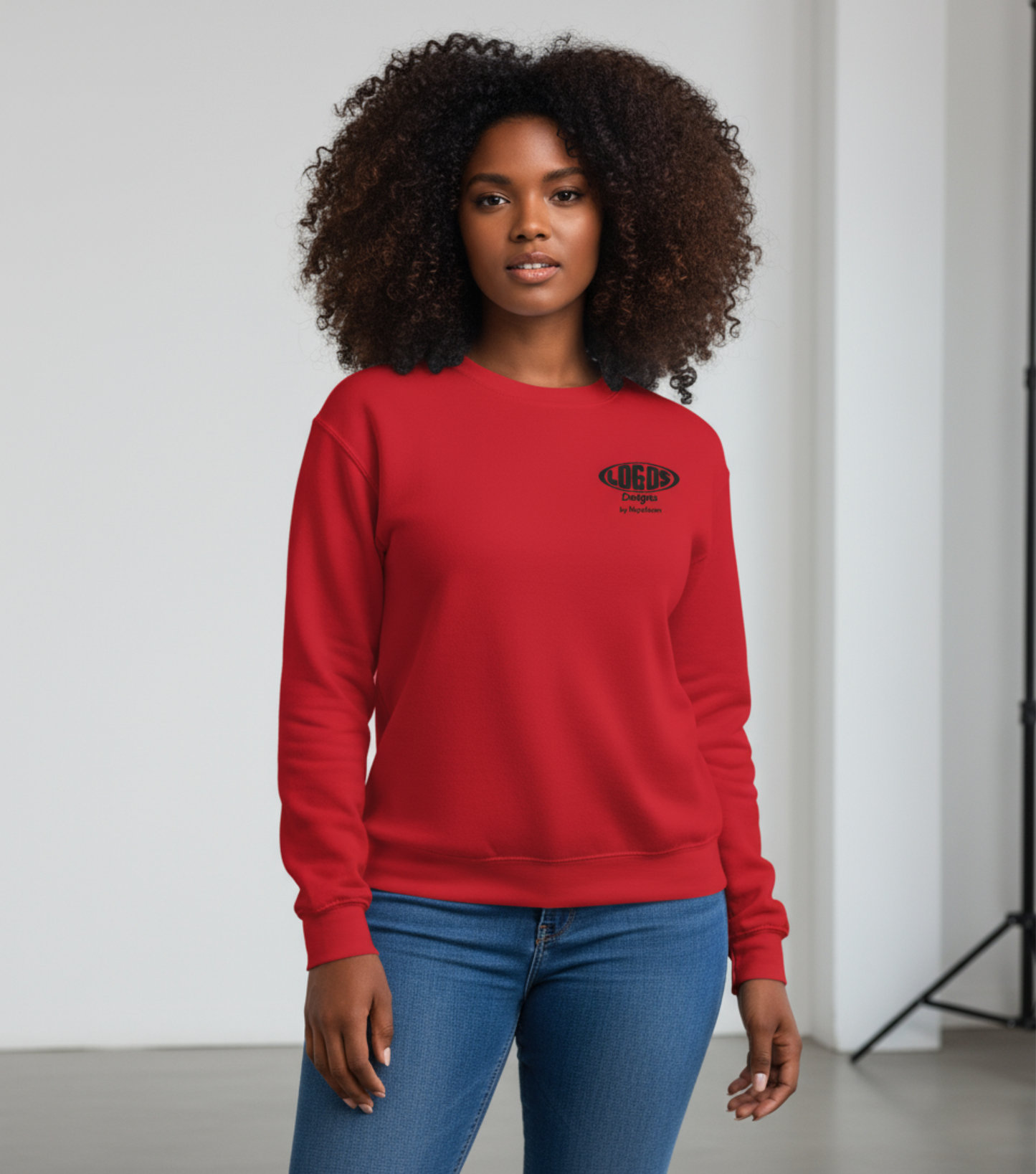 LOGOS Designs Embroidered Sweatshirt