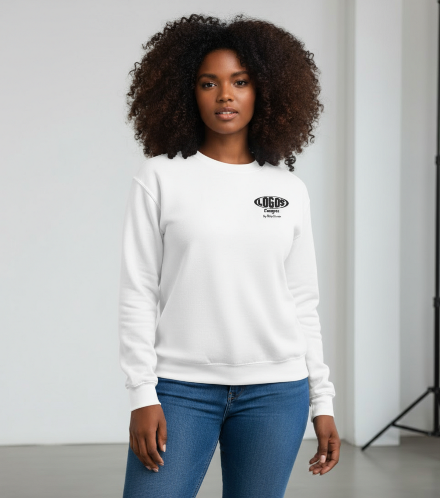 LOGOS Designs Embroidered Sweatshirt