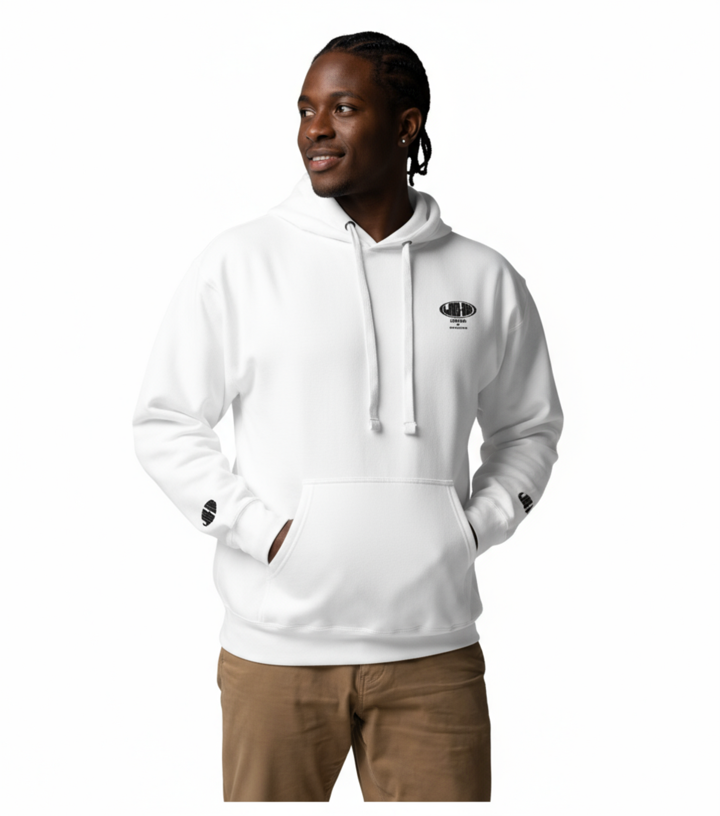 LOGOS Designs Embroidered Hoodie