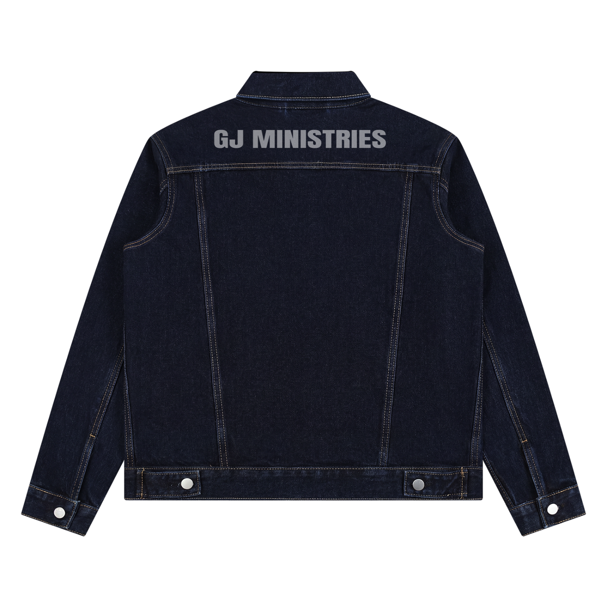 Unisex Vintage Wash Denim Jacket (GJ)