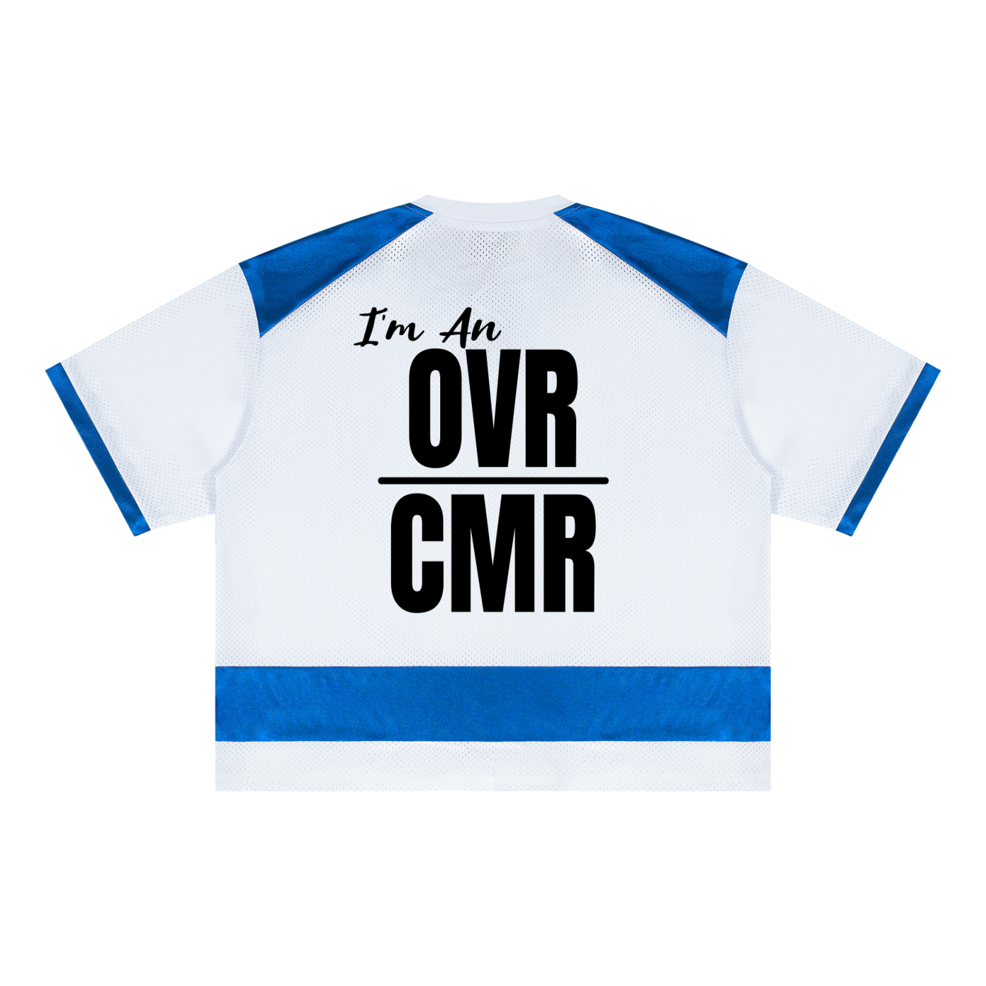 Overcomers Unisex Raglan Sleeve Mesh Boxy T-Shirt