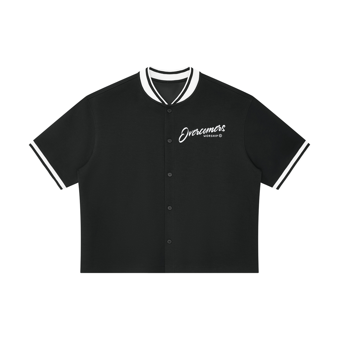 Overcomers Worship Oversized Baseball Jersey