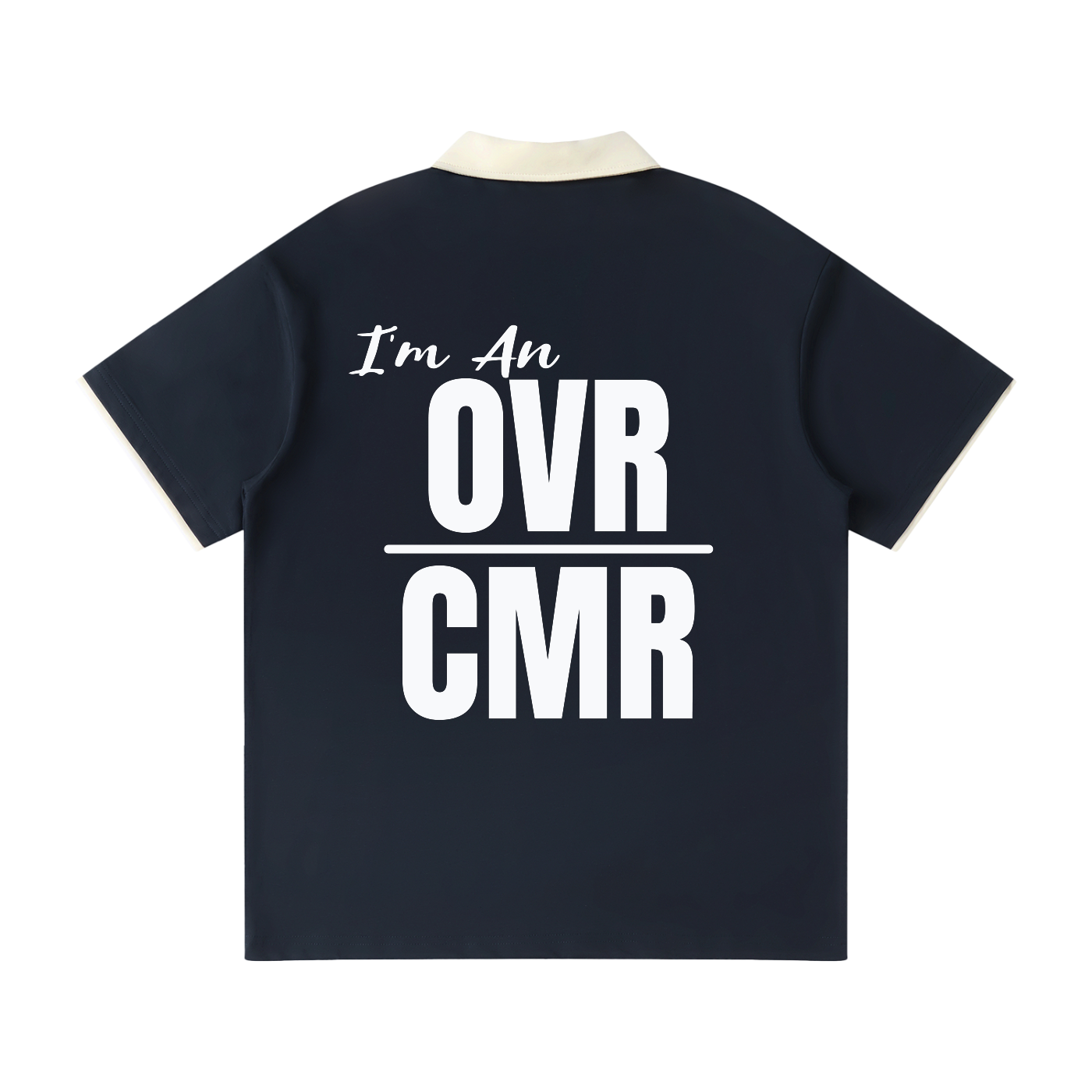 Overcomers Worship Contrast Collar Raglan Polo