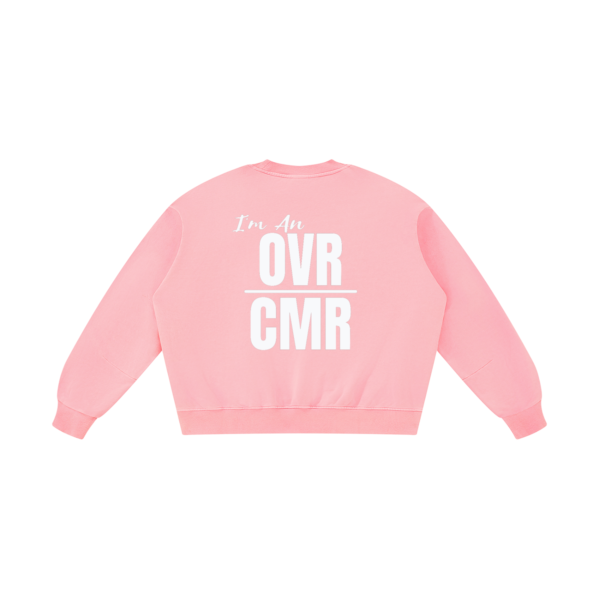 Overcomers Worship Vintage Washed Boxy Sweatshirt