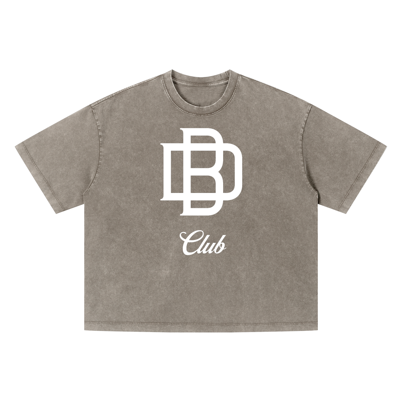 Dope Blackman Club Unisex Vintage Wash Boxy T-Shirt
