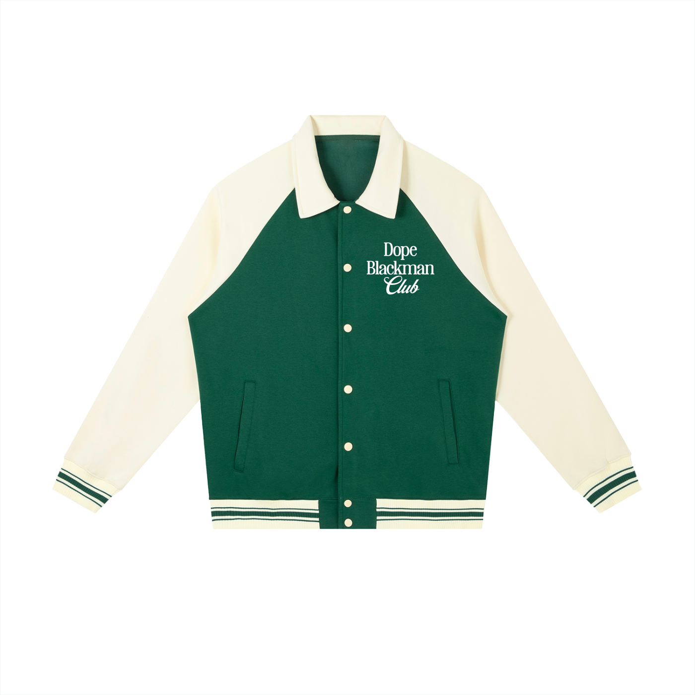 Dope Blackman Club Premium Baseball Jacket