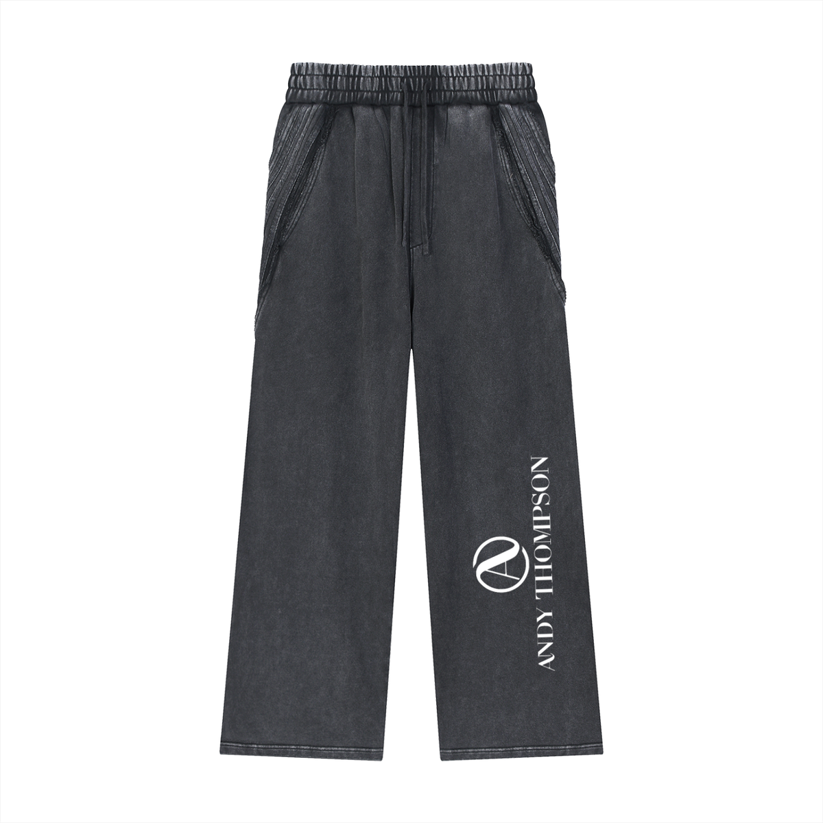 Snow Washed Tape Raw Edge Sweatpants(ATM)