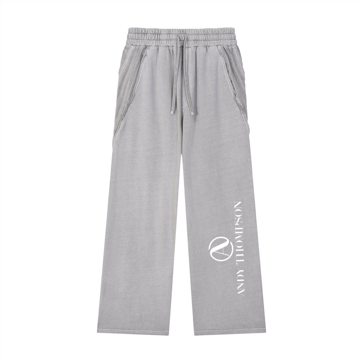 Snow Washed Tape Raw Edge Sweatpants(ATM)