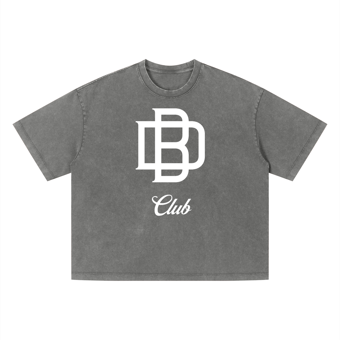 Dope Blackman Club Unisex Vintage Wash Boxy T-Shirt