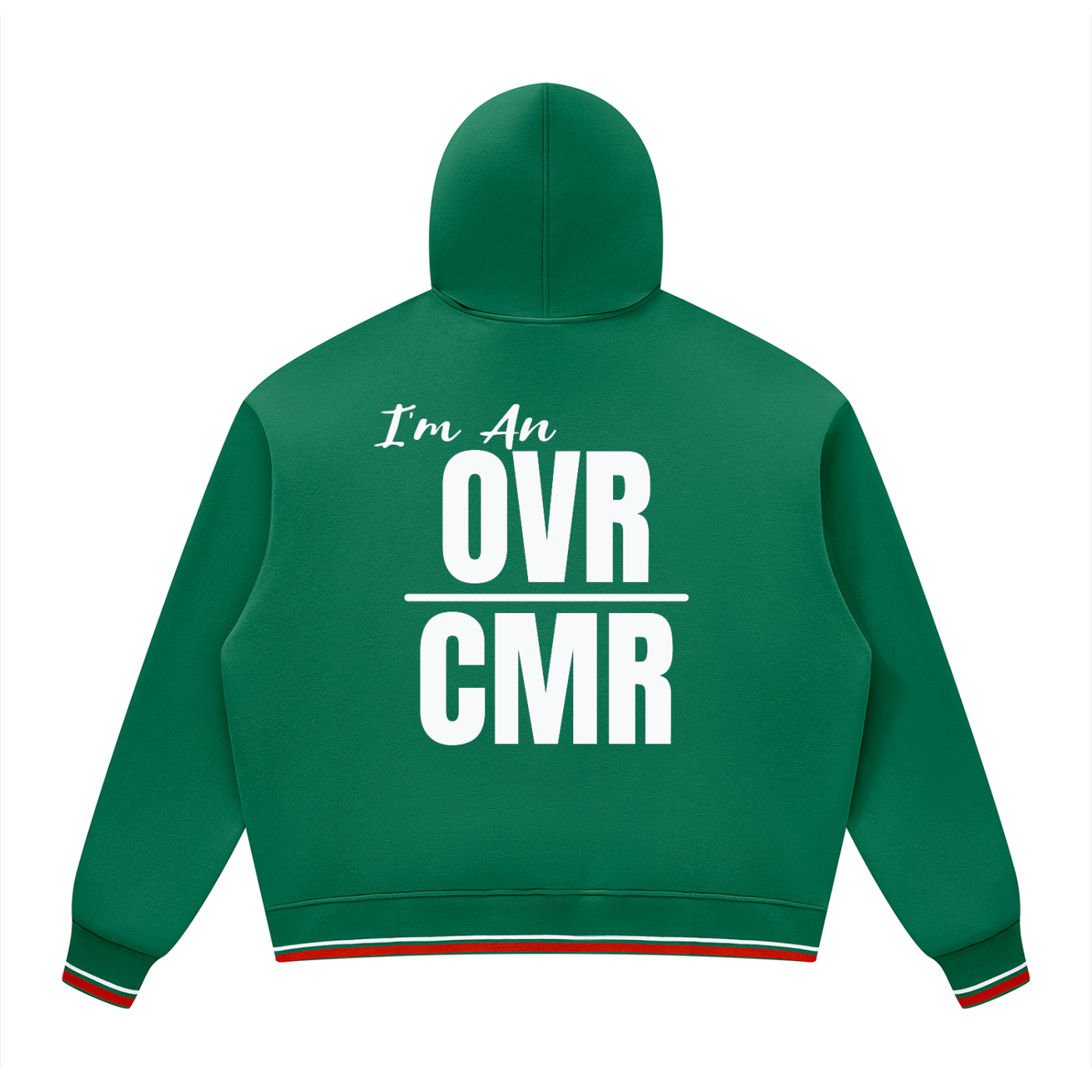 Overcomers Worship Color Block Fleece Hoodie