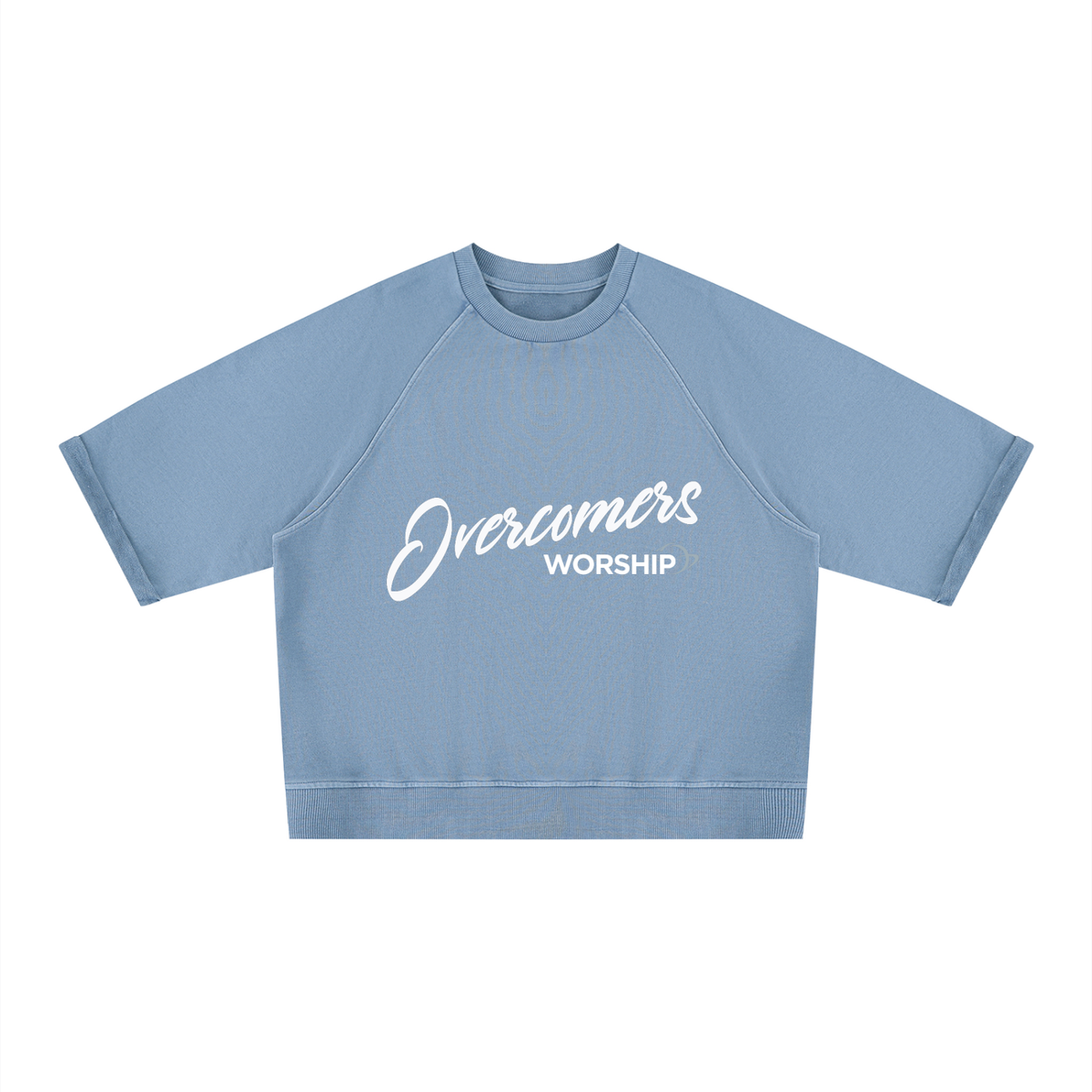 Overcomers Worship Vintage Wash Boxy Tee