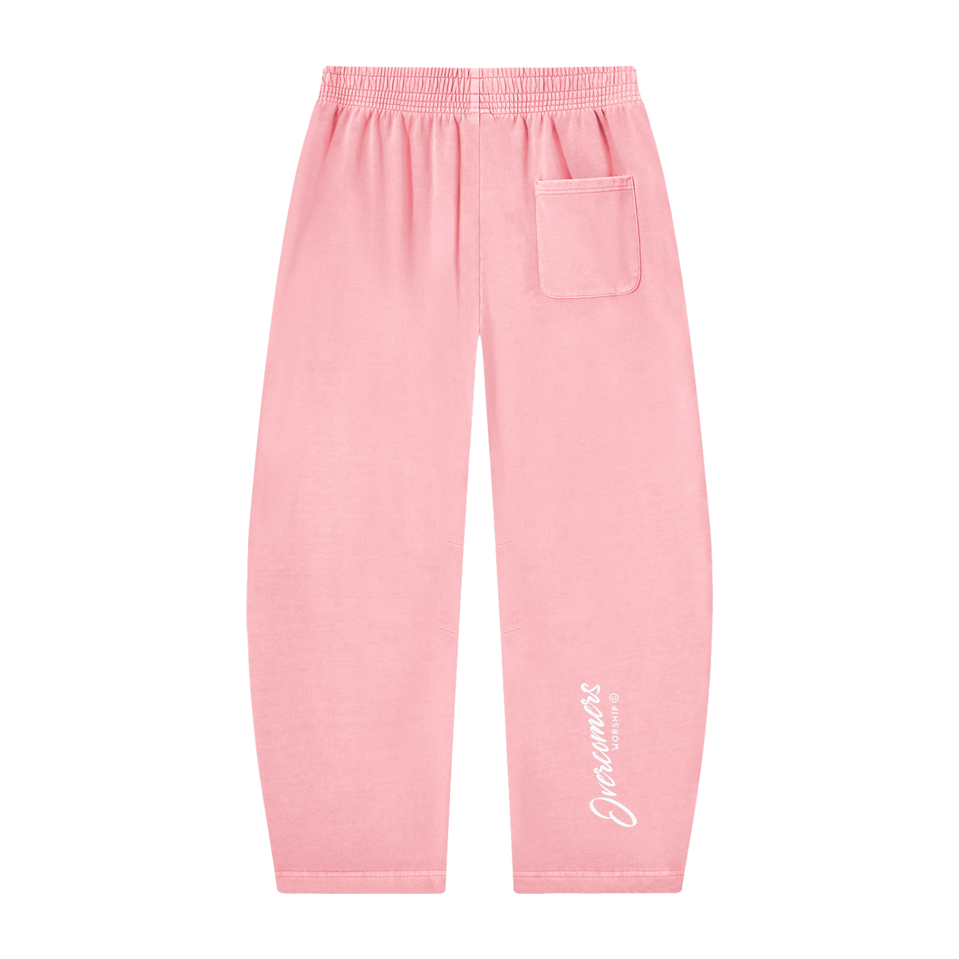 Overcomers Worship Vintage Washed Barrel Leg Sweatpants