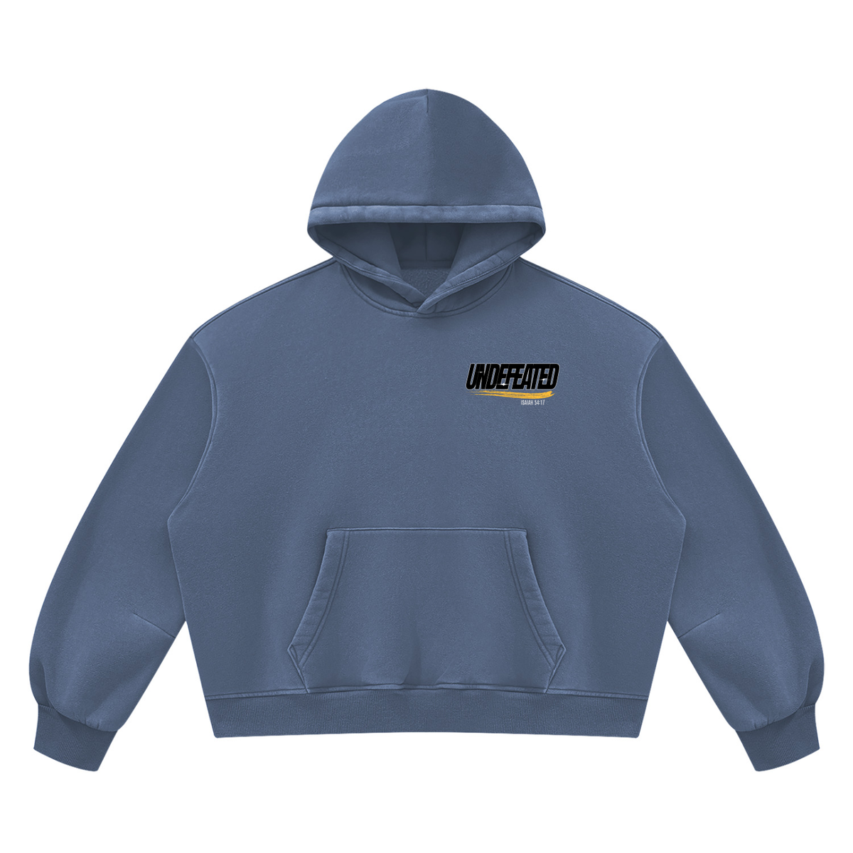 Unisex Vintage Wash Boxy Fleece Hoodie