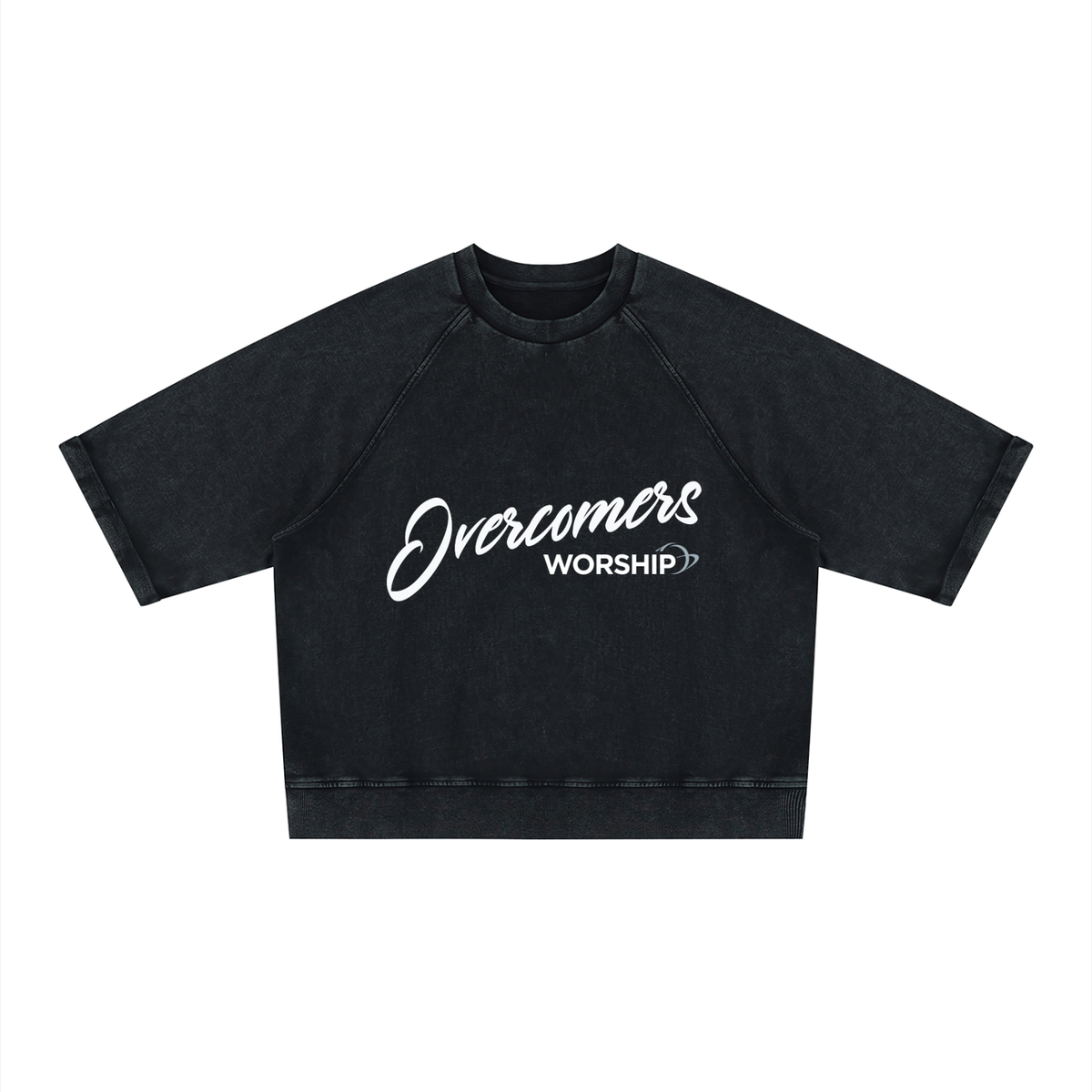 Overcomers Worship Vintage Wash Boxy Tee