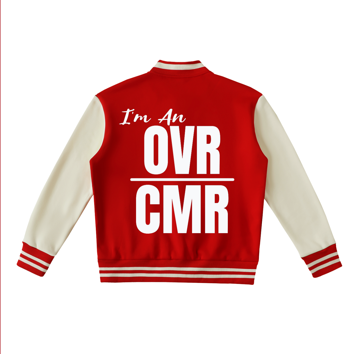 Overcomers Worship — Two-Tone Fleece Varsity Jacket