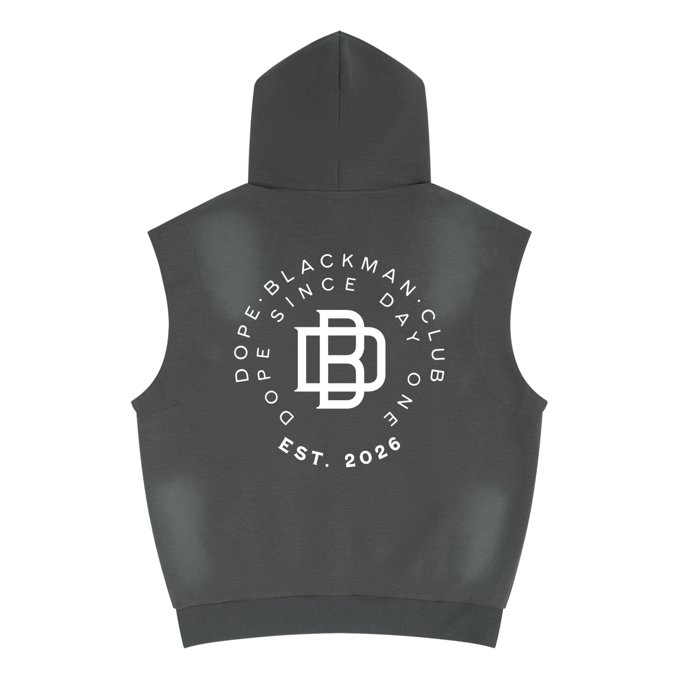 Dope Blackman Club Sleeveless Hoodie