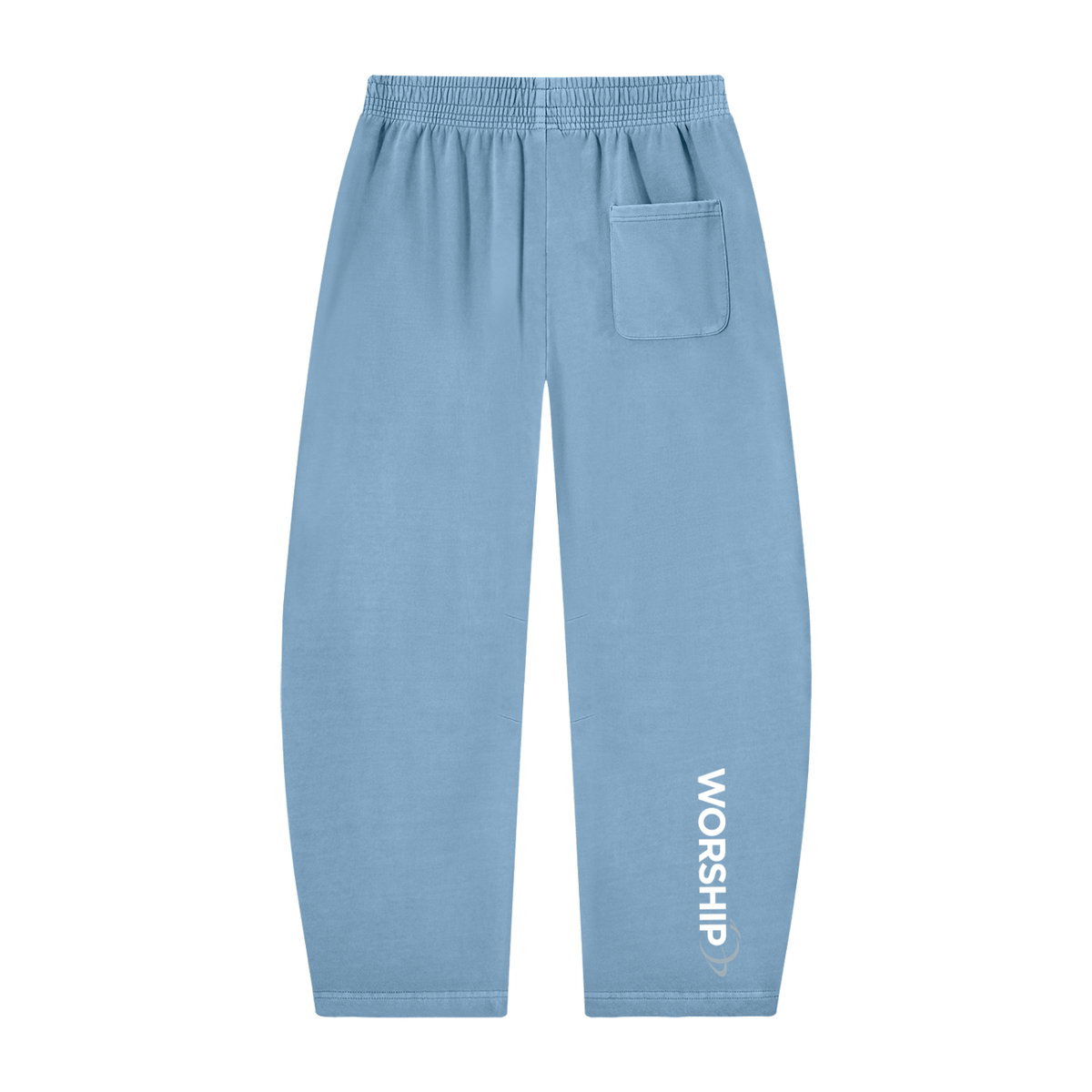Overcomers Worship Vintage Washed Barrel Leg Sweatpants