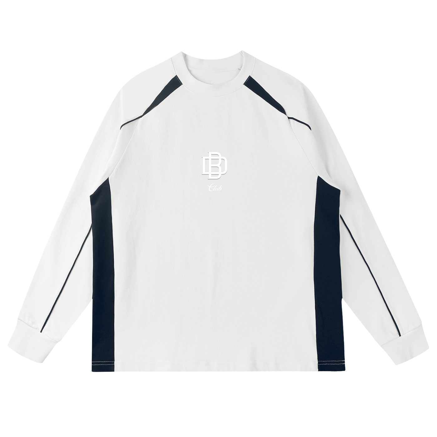 Contrast Panel Raglan Sweatshirt(DBC Edition)