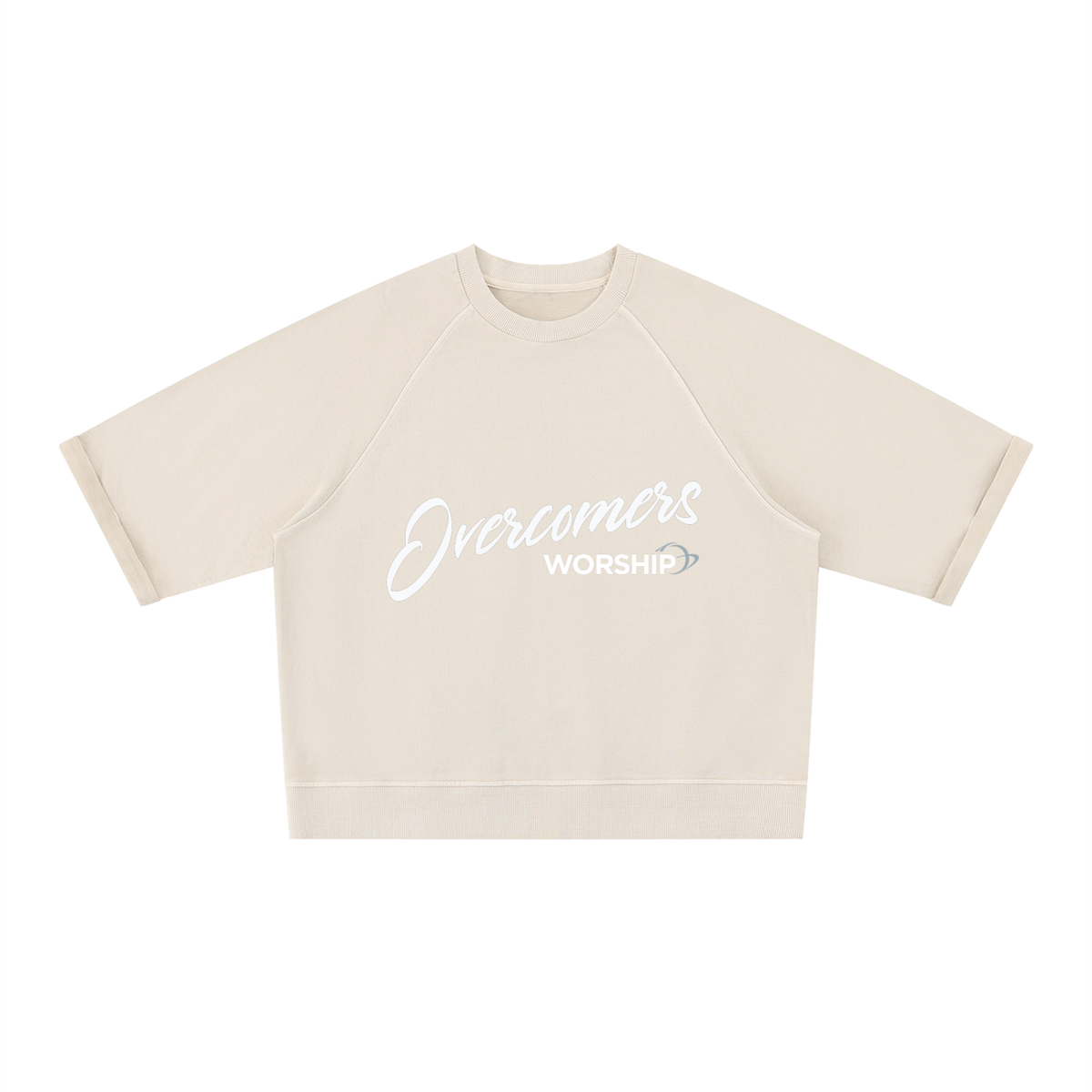 Overcomers Worship Vintage Wash Boxy Tee