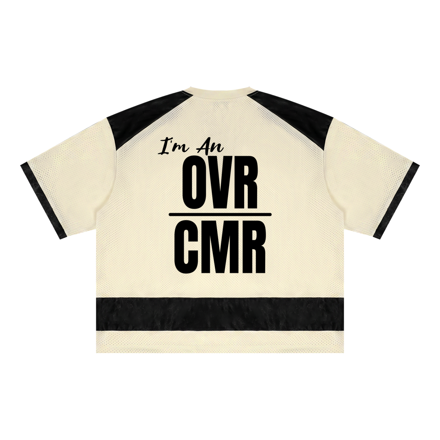 Overcomers Unisex Raglan Sleeve Mesh Boxy T-Shirt