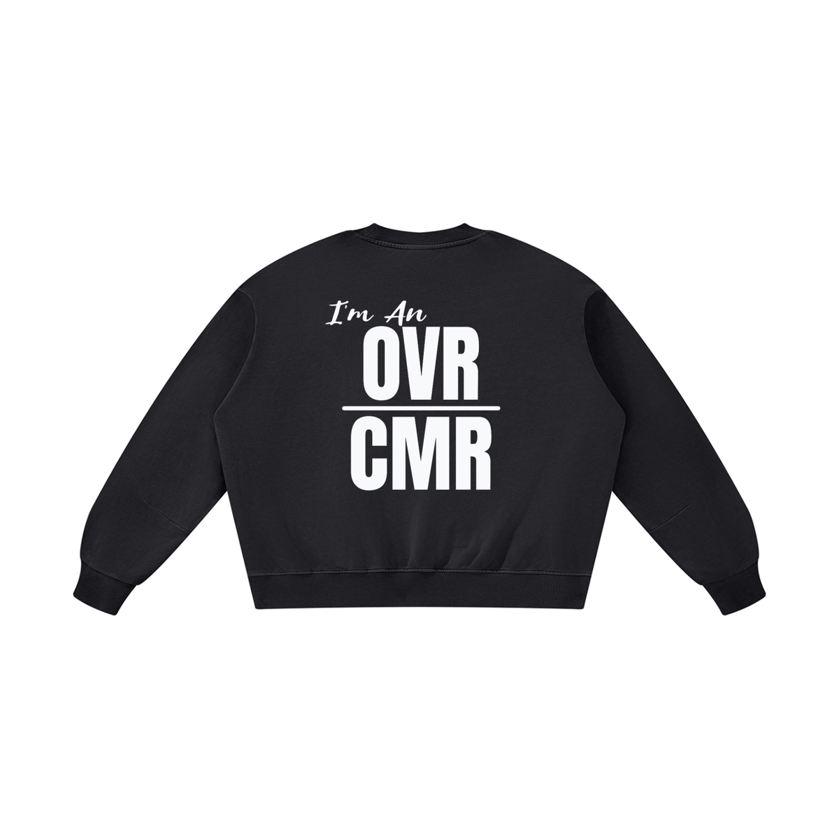 Overcomers Worship Vintage Washed Boxy Sweatshirt