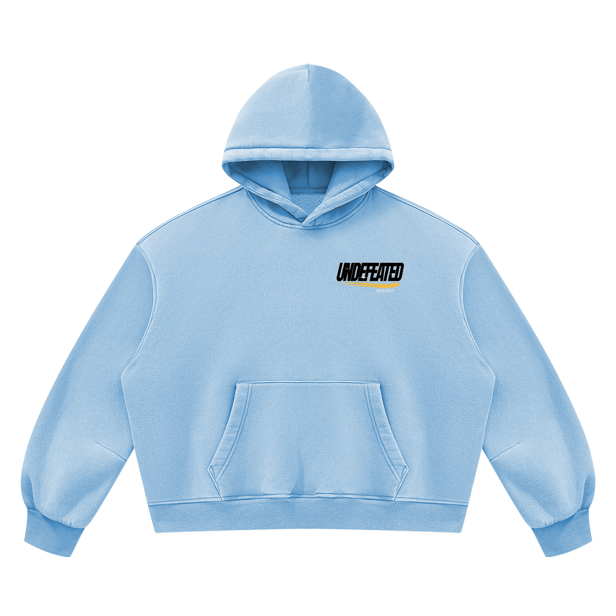 Unisex Vintage Wash Boxy Fleece Hoodie