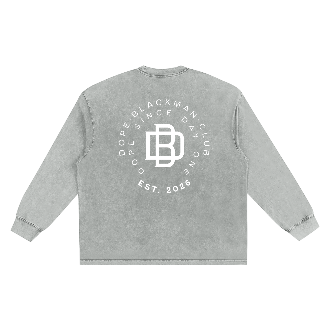 Snow Washed Dope Blackman Club T-Shirt