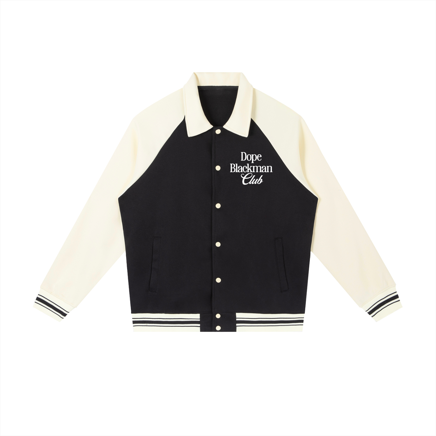 Dope Blackman Club Premium Baseball Jacket