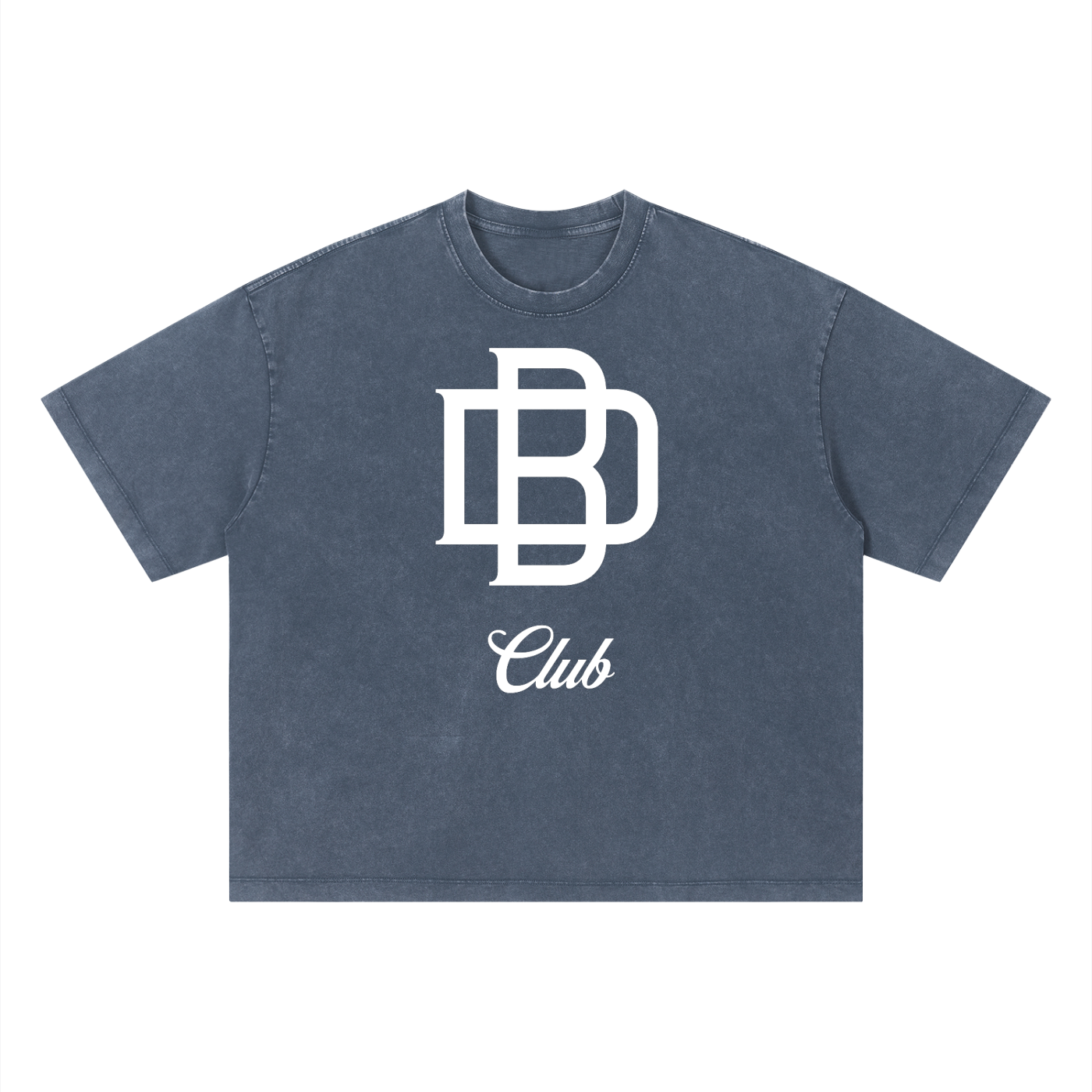 Dope Blackman Club Unisex Vintage Wash Boxy T-Shirt