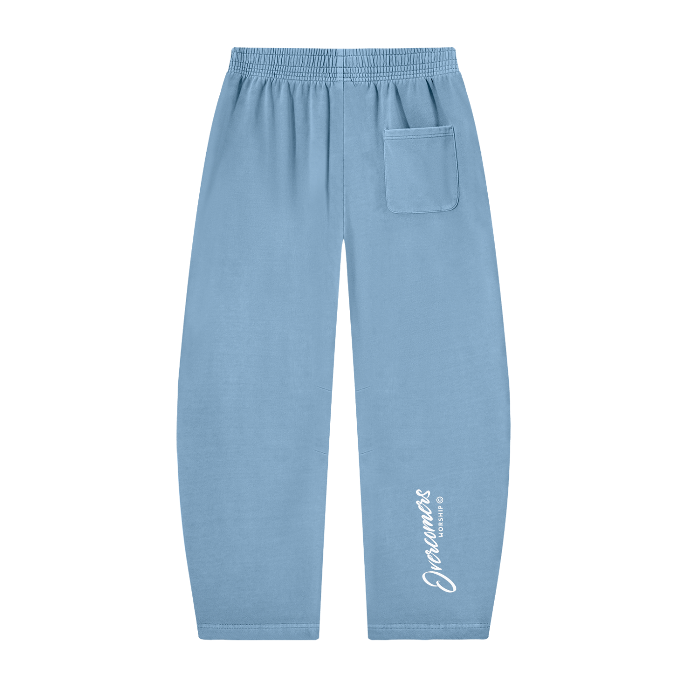 Overcomers Worship Vintage Washed Barrel Leg Sweatpants
