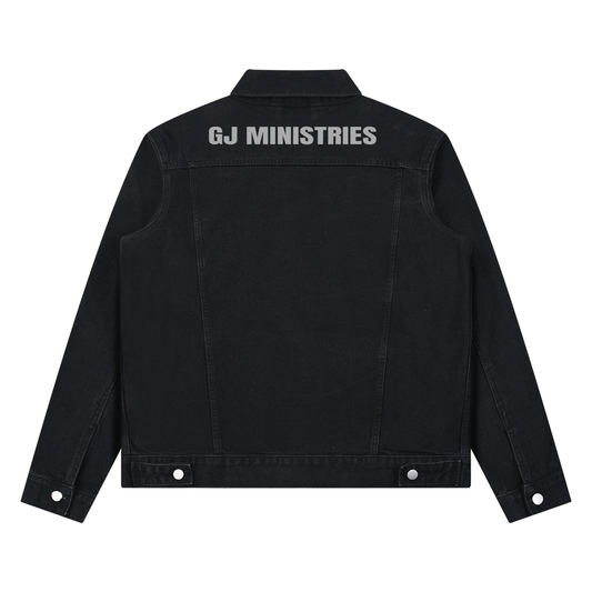 Unisex Vintage Wash Denim Jacket (GJ)