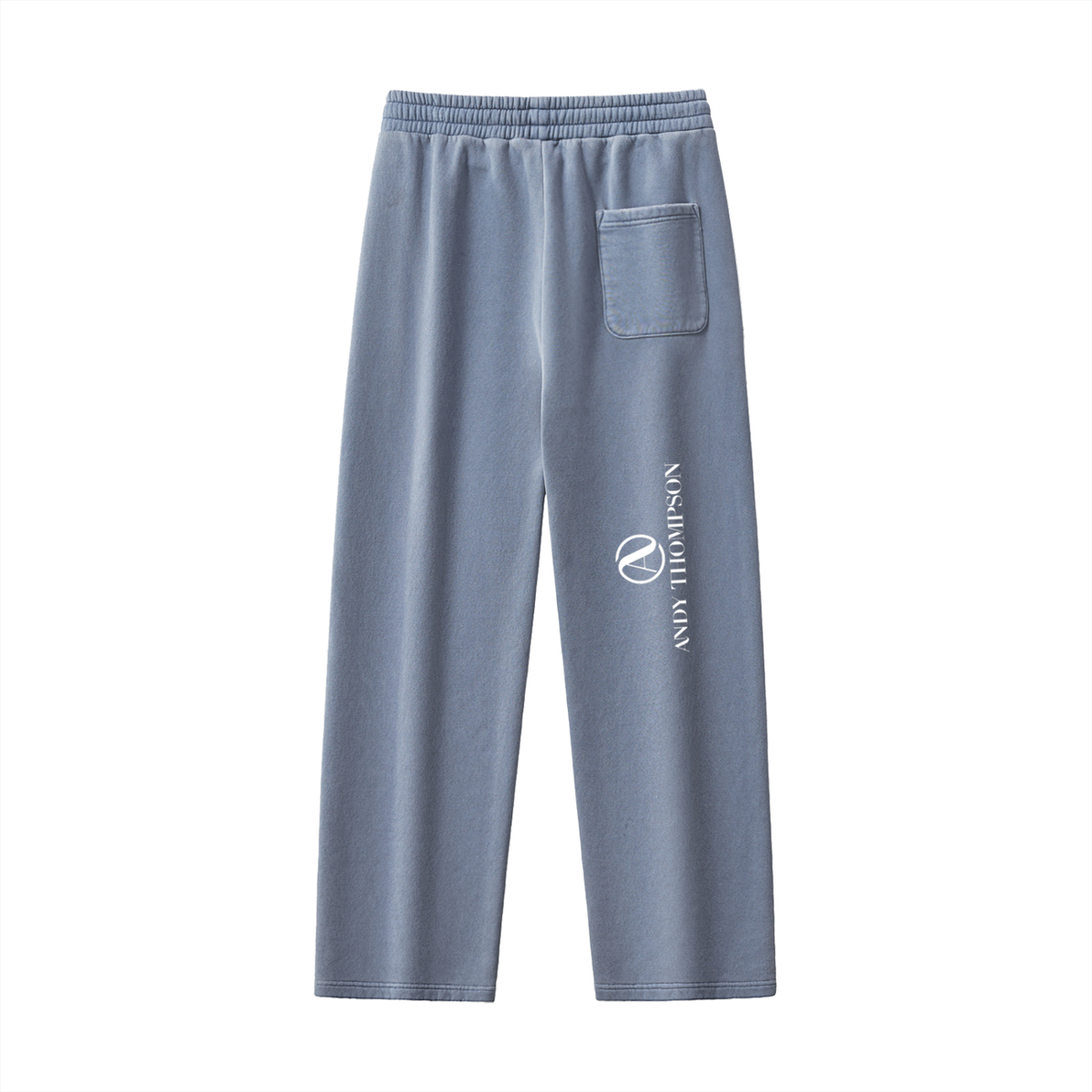 Frayed Enzyme Washed Fleece Sweatpants