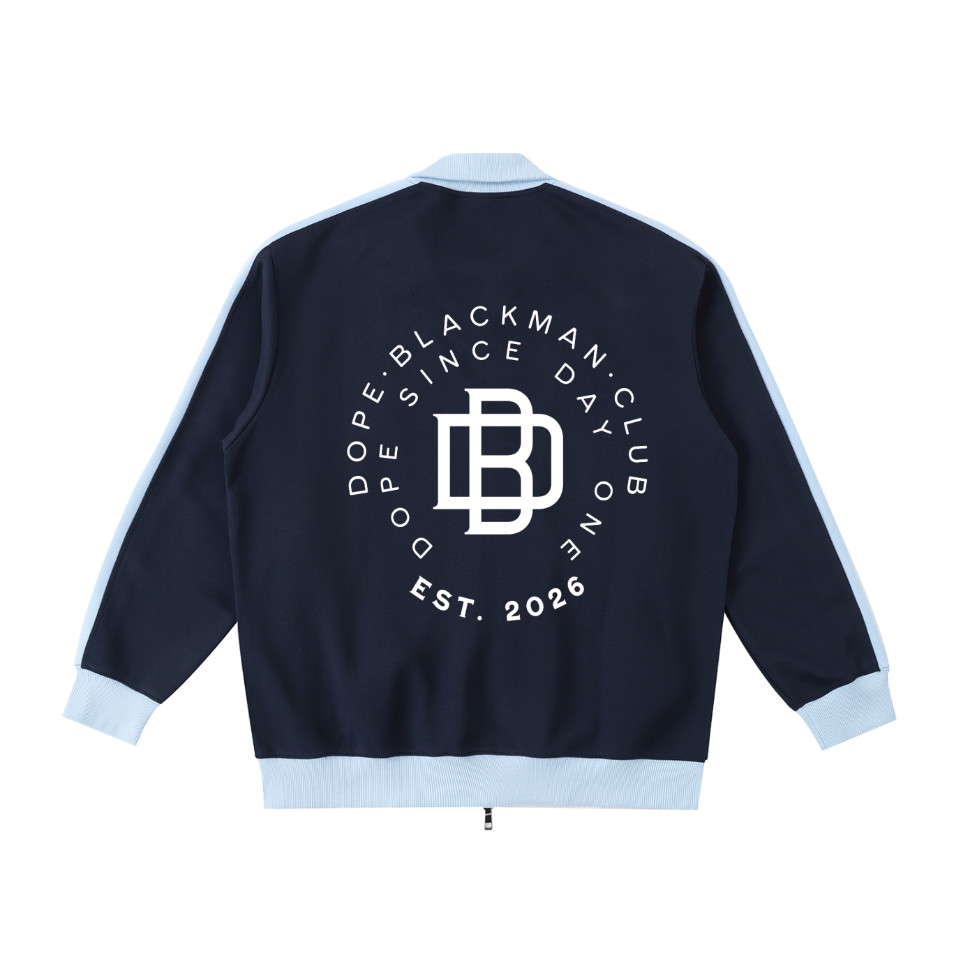 Dope Blackman Club Contrast Trim Stand Collar Jacket