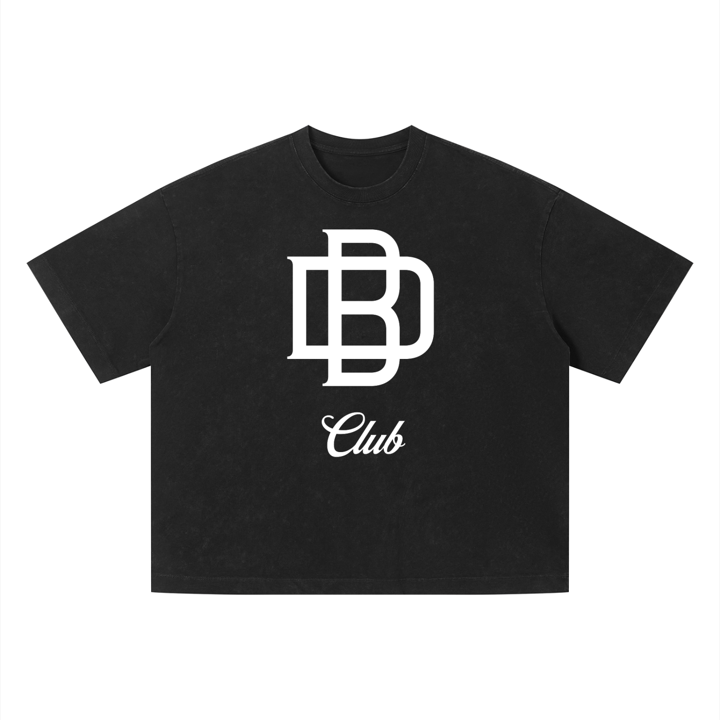 Dope Blackman Club Unisex Vintage Wash Boxy T-Shirt
