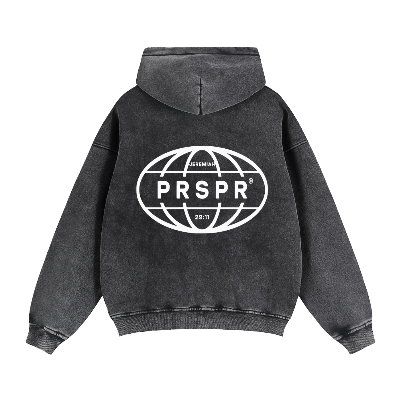 Zip-Through Boxy Fleece Hoodie
