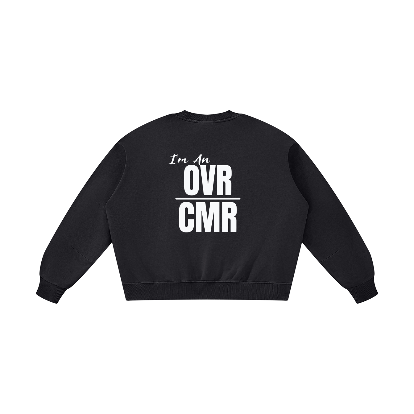 Overcomers Worship Vintage Washed Boxy Sweatshirt